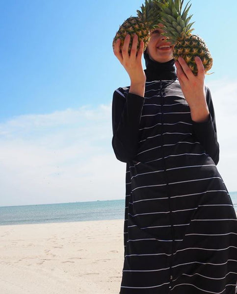 Islamic swimsuit, Islamic swimwear, modest swimwear for women, modest swimsuits for women, Islamic swimsuit for women, long Islamic swimsuit for women
