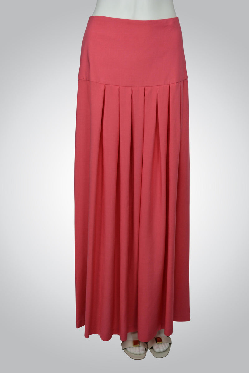 Pleated Skirt - Coral main image 0