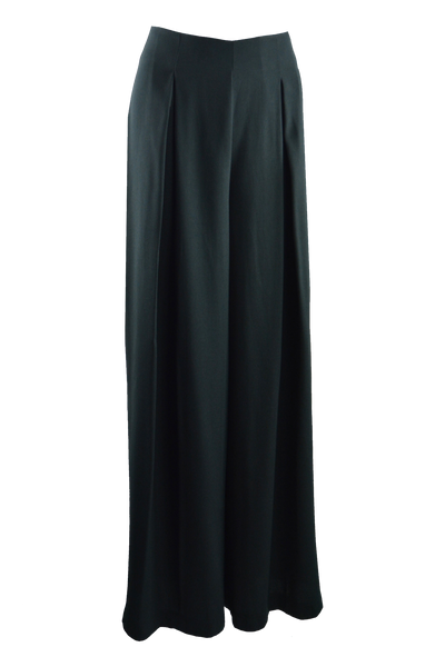 Pleated Capri Pants