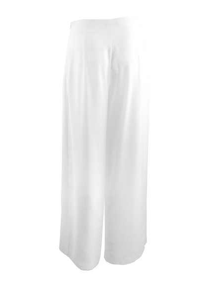 Pleated Capri Pants