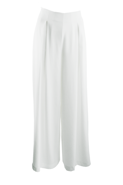 Pleated Capri Pants