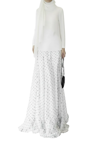Chiffon Maxi Skirt