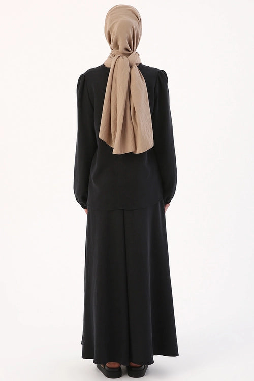 Black Maxi Set – NOOR COUTURE